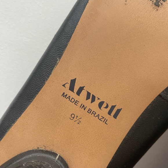 🍋3 for $20🍋 ATWELL Simple Black Flats Size 9.5 - Picture 5 of 8